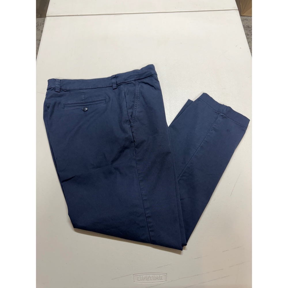 G-FORE BLUE MENS CHINO GOLF PANTS SIZE 34.